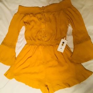 Mustard Romper